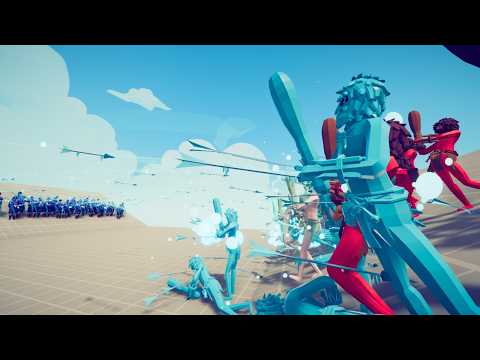 50x ELITE ICE ARCHERS vs 100x CHEAPEST UNITS ALL FACTIONS - TABS | Totally Accurate Battle Simulator