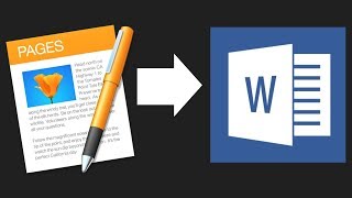 How to save Apple Pages document as Microsoft Word file (.doc & .docx)