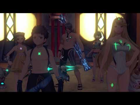 Xenoblade Chronicles 2 Swimsuit Edition Cutscene 097 - Servant of the Aegis