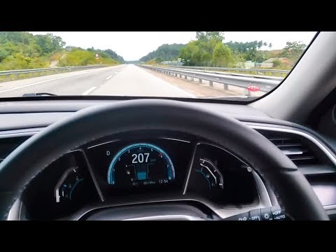 Honda Civic FC Gen X 1.5 VTEC Turbo top speed 207kmh Racechip Ultimate tuning