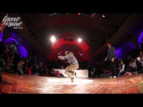 GROOVE'N'MOVE BATTLE 2015 - Popping round of sixteen / Ambra vs Stee.K Boogie