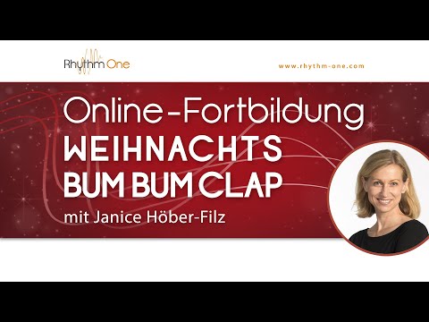 Online-Fortbildung WEIHNACHTS BUM BUM CLAP // Vorschau