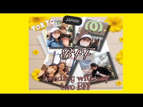 First Vlog | Bonding w/ two BFF in  LAQUA SPA RESORT( Korakoen Tokyo) JAPAN