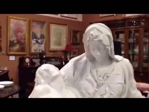 Pieta Marble Sculpture, Michelangelo Classic Statue
