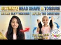 South Indian Girl Headshave At Home Long Hair Shave Razor Sounds Chennai Hair Donation
