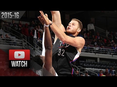 Blake Griffin Full Highlights at Pistons (2015.12.14) - 34 Pts, 7 Ast, SICK!