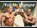 MR OLYMPIA 1993 Dorian Yates Flex Wheeler