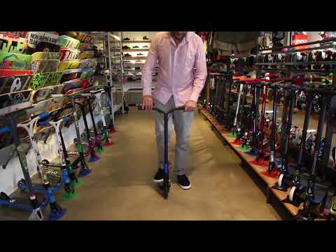 Droptest av sparkcykel/kickbike