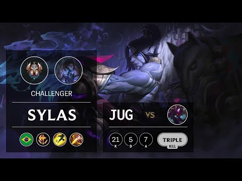 Sylas Jungle vs Kha'Zix - BR Challenger Patch 9.15