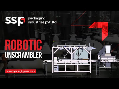 24000 BOTTLES PER HOUR!!!!!!! ROBOTIC UNSCRAMBLER IS HERE!!