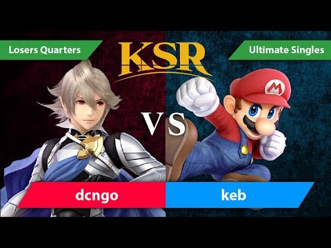 dcngo (Corrin, Kirby) vs. keb (Mario, C. Falcon) | Losers Quarters
