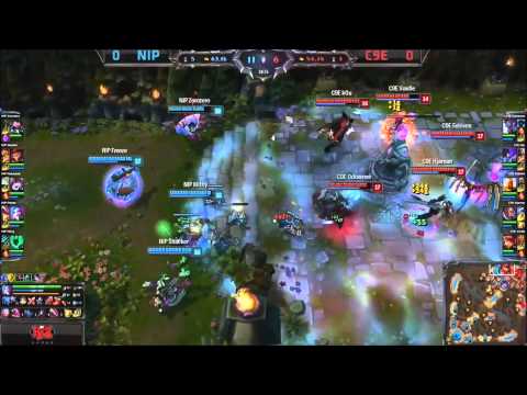 EU Challenger Spring 2014 Final G1:NIP vs C9E Highlights