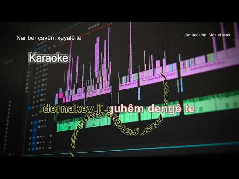 Karaoke 🎤 Nar ber çavêm Xeyalê te (Rezgar Oskan)