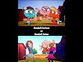 Gumball Cartoon Version Vs Anime Version Fyp Theamazingworldofgumball Tawog Anime Edit