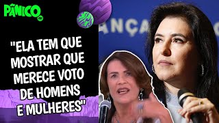 Nem o feminismo e a sororidade podem salvar a candidatura de Simone Tebet? Valéria Bolsonaro analisa