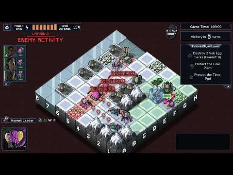 [Into the Breach AE] Strategy : vs Multi-targeting Attack : Arachnophiles