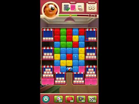 Toon Blast Level 3876 - NO BOOSTERS 🐻🐺🐱 | SKILLGAMING ✔️