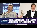 Jon Hamm On Losing The Emmy To Bryan Cranston 4 Times