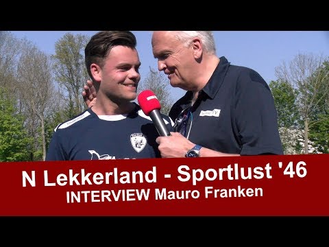 Interview Mauro Franken vv Nieuw Lekkerland - Sportlust'46