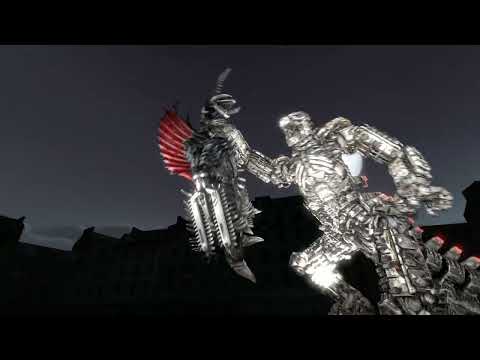 Mechagodzilla 2021 Vs Final wars Gigan (SFM)(GODZILLA)