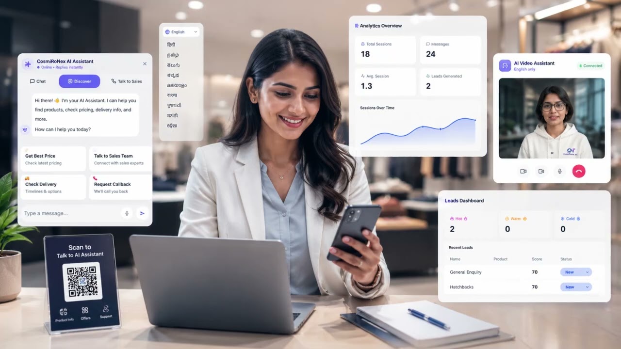 Meet CosmiRoNex AI — Platform Overview — click to play