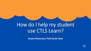How to Use CTLS Learn