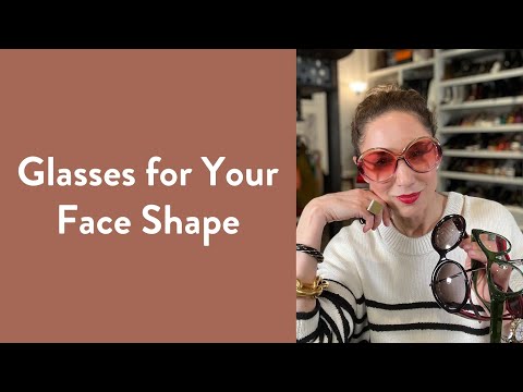 How to Pick the Right Glasses for Your Face Shape | Over Fifty Fashion | Carla Rockmore