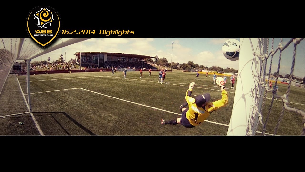 2013/14 Canterbury Utd v Hawke's Bay Utd : ASB PREMIERSHIP highlights(16.2.2014)