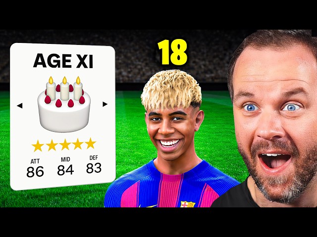 I Signed 1 Player For Every Age