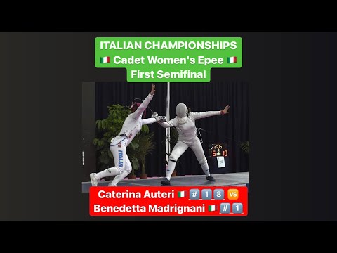 Italian Championships 2022 CWE - L4 - Caterina Auteri v Benedetta Madrignani