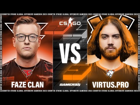 FaZe Clan vs Virtus.pro // Gamers8 featuring CS:GO // Ro16
