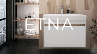 Мебель для ванной Creto Etna White 80 см