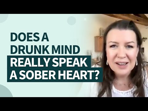 Does a drunk mind really speak a sober heart?