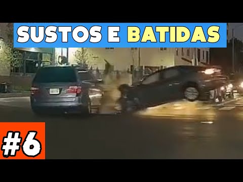 SUSTOS E BATIDAS DE CARRO (EP.06) Idiots in cars #6