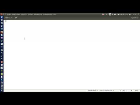 Deine erste HTML-Seite (Linux)