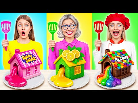 Me vs Grandma Cooking Challenge | Funny Food Situations by Candy DO