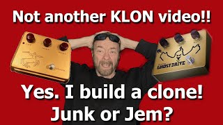 Video thumbnail for A true Klon Centaur Clone? Ghost Drive build & demo by Clark Colborn