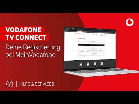 TV Connect: Deine Registrierung bei MeinVodafone