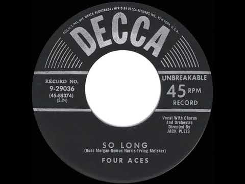 1954 HITS ARCHIVE: So Long - Four Aces -
