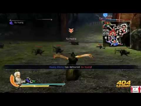 Dynasty Warriors 8 Shu Campaign Walkthrough Part 9 - Battle of Mt. Dingjun