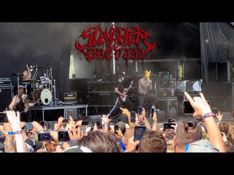 Slaughter To Prevail FULL SET Live 9/9/2022 VIR Blue Ridge Rock Festival Alton,VA 60fps