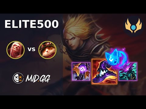 MID.GG: [ elite500 ] Vladimir TOP vs Teemo | EUW CHALLENGER | LOL Season 2024
