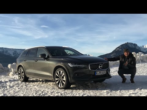 Im (2019) Volvo V60 Cross Country D4 AWD im Schnee ❄️ -Fahrbericht | Review | Testdrive: On/off-road
