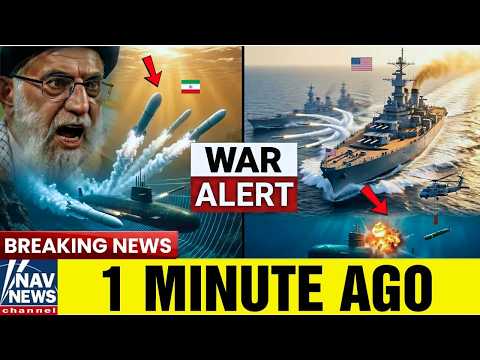 4:42 PM - Iranian Submarine Torpedoes US Super Dreadnought - 18 Minutes Later All Wiped Out