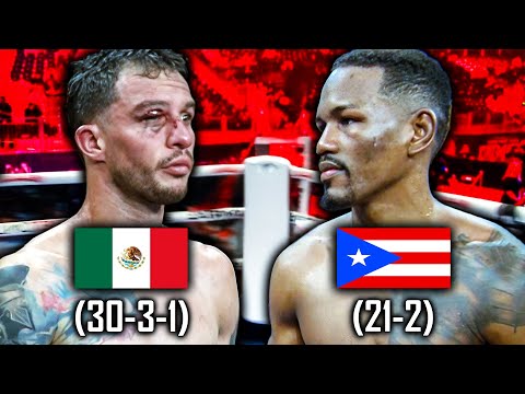 BRUTAL BRAWL! Gabriel Gollaz Valenzuela (Mexico) vs Subriel Matias (Puerto Rico) | Fight Highlights