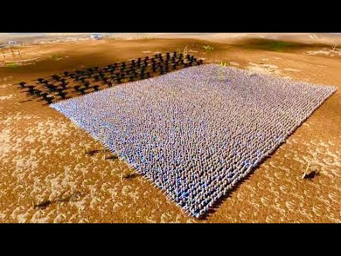 CAN ARTILLERIES PROTECT LASER KNIGHTS AGAINST 1,500,000 ORCS  TEAM Ultimate Epic Battle Simulator 2