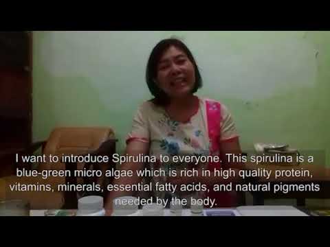 A healthy diet /losing weight with Spirulina Synergy (ENG SUB)