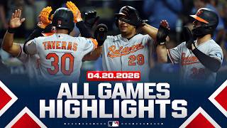 Highlights from ALL GAMES on 4/20 (Orioles' WILD win in extras, Max Muncy's 4-hit game, MORE!)