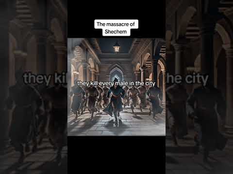 The massacre of Shechem