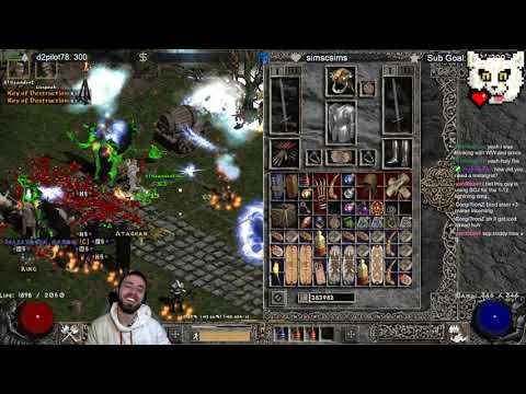 Nihlathak Spawned ON TOP OF The Cow Queen | New Map Events are wild! | Project Diablo 2 Season 4